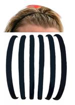 Kit 6 Elásticos Faixa De Cabelo Afro Puff Headband Unissex