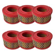 Kit 6 Elementos Filtro De Ar Compressor Psv 20 40 60 Pés