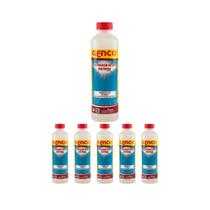 Kit 6 Elevador De Ph P Piscinas Ph Mais Liquido 1L Genco