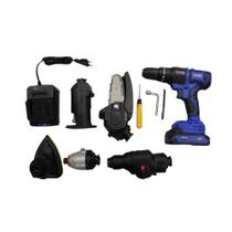 Kit 6 em 1 Brushless Multifuncional com Maleta Hulter Kit 6 em 1 Brushless Multifuncional com Maleta Hulter