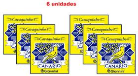 Kit 6 Encordoamento Cavaquinho /Cavaco Médio - GESCB Canário