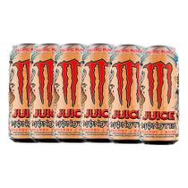 Kit 6 Energético Monster Energy Juice Pacific Punch 473ml