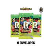 Kit 6 Envelopes Card Adrenalyn Copa Do Mundo Fifa 2026 Panini