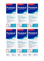 Kit 6 Enxaguante Solução Bucal Periotrat Menta Sem Álcool