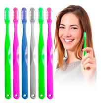 Kit 6 Escovas De Dente Revolution Regular Cerda Dura Adulto