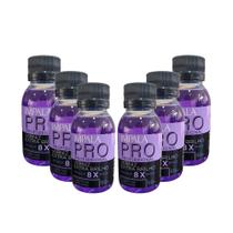 Kit 6 Esmalte Base Verniz para Unhas Impala Pro Profissional Extra Brilho Cobertura Espelhada 60ml