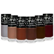 Kit 6 Esmaltes 10ml Coleção Capadócia Anita