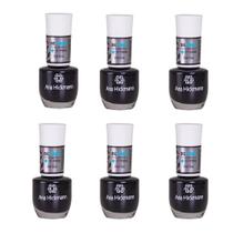 Kit 6 Esmaltes Ana Hickmann Preto Be Free Pietra Hipoalergênico Kit 6 Esmaltes Ana Hickmann Preto Be Free Pietra Hipoalergênico