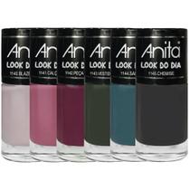 Kit 6 Esmaltes Coleção Look do Dia 10ml Anita