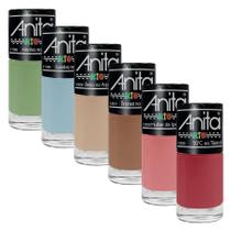 Kit 6 Esmaltes Coleção Rio 10ml Anita Kit 6 Esmaltes Coleção Rio 10ml Anita
