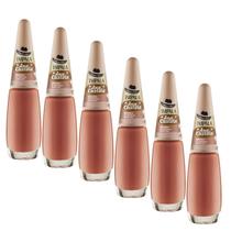 Kit 6 Esmaltes Manicure Ana Castela 7,5ml Longa Duração Vegano Impala