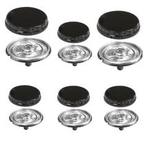 Kit 6 Espalhador 6 Sorvete Fogão Esmaltec Veneza Cristal