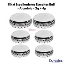 Kit 6 Espalhadores De Alumínio Fogão Esmaltec Bali 2g 4p