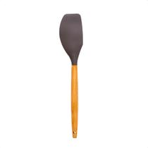 Kit 6 Espátula de Silicone com Cabo de Madeira Oikos Kit 6 Espátula de Silicone com Cabo de Madeira Oikos