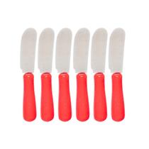 Kit 6 Espátulas em Aço Inox