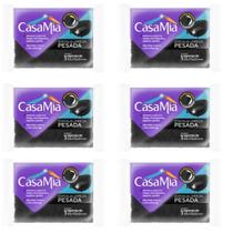 Kit 6 Esponjas Limpeza Pesada, Churrasqueira, Grelha Casamia