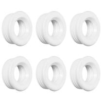Kit 6 Espude para Ligacao de Vaso Sanitario Tigre PVC Branco