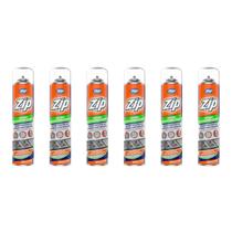 Kit 6 espuma desengordurante limpeza pesada sem esforço zip 300ml my place