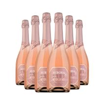 Kit 6 Espumante Aurora Brut Rose 750ml Kit 6 Espumante Aurora Brut Rose 750ml