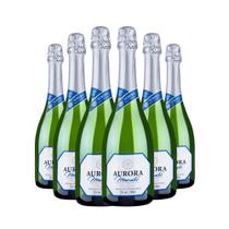 Kit 6 Espumante Aurora Moscatel Branco 750ml
