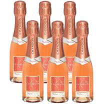 Kit 6 ESPUMANTE BABY CHANDON PASSION ON ICE ROSE 187ML