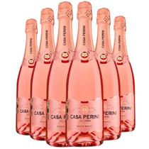 Kit 6 Espumante Casa Perini Brut Rose 750ml Kit 6 Espumante Casa Perini Brut Rose 750ml