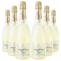 KIT 6 Espumante Freixenet Zero Álcool Branco Demi-Sec, 750ml KIT 6 Espumante Freixenet Zero Álcool Branco Demi-Sec, 750ml