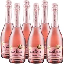 Kit 6 Espumante Garibaldi Moscatel Rosé 750ml Kit 6 Espumante Garibaldi Moscatel Rosé 750ml
