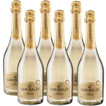 Kit 6 Espumante Garibaldi Moscato Sem Álcool 750ml