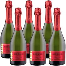 Kit 6 Espumante Garibaldi Pinot Noir Brut Rosé 750ml Kit 6 Espumante Garibaldi Pinot Noir Brut Rosé 750ml