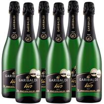 Kit 6 Espumante Garibaldi Vero Brut 750ml