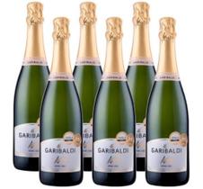Kit 6 Espumante Garibaldi Vero Demi-Sec 750Ml