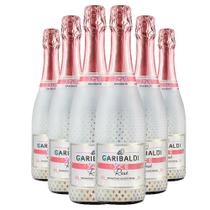 Kit 6 Espumante Ice Garibaldi Rosé Demi Sec 750ml