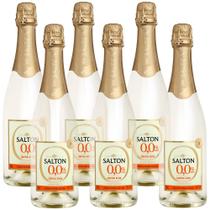 Kit 6 Espumante Salton Zero Álcool Tropical Blend 750ml