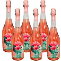 Kit 6 Espumante Stefanello Blush Moscatel Rosé 750ml Kit 6 Espumante Stefanello Blush Moscatel Rosé 750ml