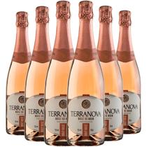 Kit 6 Espumante Terranova Brut Rosé 750ml