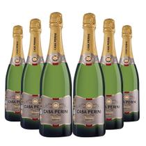 Kit 6 Espumantes Casa Perini Brut 750Ml