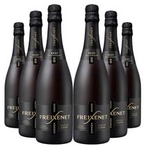 KIT 6 Espumantes CAVA Freixenet Cordon Negro Brut, 750ml KIT 6 Espumantes CAVA Freixenet Cordon Negro Brut, 750ml