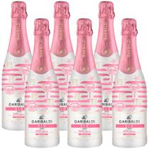 Kit 6 Espumantes Ice Garibaldi Não Alcoólico 750ml Kit 6 Espumantes Ice Garibaldi Não Alcoólico 750ml