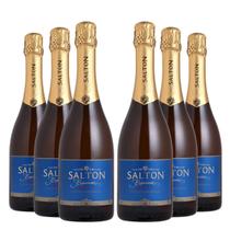 KIT 6 Espumantes Salton Branco Brut, 6x750ml