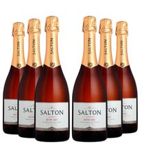 KIT 6 Espumantes Salton Branco Demi-sec, 6x750ml