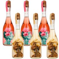 Kit 6 Espumantes Stefanello Blush Brut Chardonnay & Moscatel Rosé 750ml Kit 6 Espumantes Stefanello Blush Brut Chardonnay & Moscatel Rosé 750ml