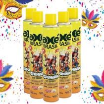 Kit 6 Espumas De Carnaval Neve Artificial Diversão Brincadeira Grande 500Ml