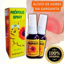 Kit 6 Extrato De Própolis Spray 30ml Mel Puro natural 20% Concetração - Alívio de Dores Na Garganta