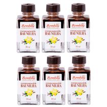 Kit 6 Extrato Natural de Baunilha Bombay 30ml Kit 6 Extrato Natural de Baunilha Bombay 30ml