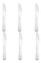 Kit 6 Faca De Carne Jantar Gourmet aço inox Oxford Kit 6 Faca De Carne Jantar Gourmet aço inox Oxford