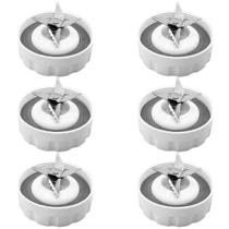 Kit 6 Facas Branca 6 Lâminas Liquidificador Philips Walita Ri2240 Ri2242 Ri2244 Kit 6 Facas Branca 6 Lâminas Liquidificador Philips Walita Ri2240 Ri2242 Ri2244