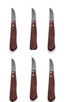 Kit 6 Facas Conjunto Jogo De Facas De Cozinha