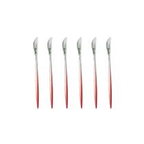 Kit 6 Facas Grandes Slim Estilo Alemão Aço Inoxidavel Kit 6 Facas Grandes Slim Estilo Alemão Aço Inoxidavel