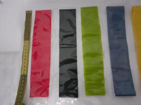 Kit 6 Faixas Elásticas Elastic Ruber para fazer Exercícios em Casa e Fisioterapia Borracha Kit 6 Faixas Elásticas Elastic Ruber para fazer Exercícios em Casa e Fisioterapia Borracha